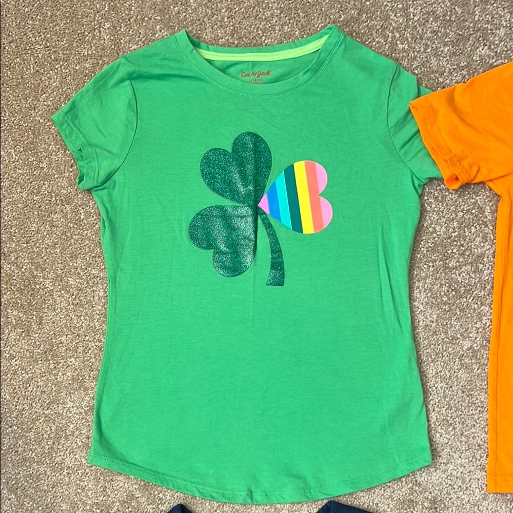 Kid’s Size 10/12 T Shirt Bundle (4) Cat & Jack, Isaac Mizrahi, Isaac Morris - Picture 2 of 10